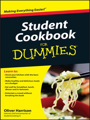 cover image of Student Cookbook For Dummies